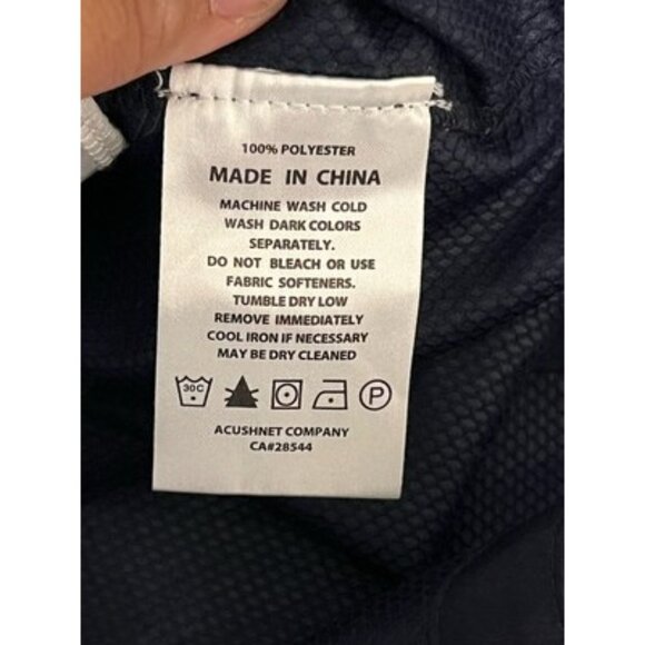 Footjoy Men's Half Zip Golf Pullover Shirt Jacket Windbreaker Medium. - Picture 8 of 8